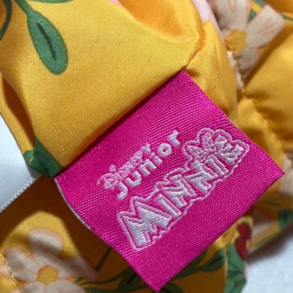 Disney Floral Minnie Mouse Reversible Puffer Jacket - Picture 13 of 15